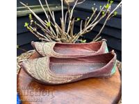 Authentic leather shoes