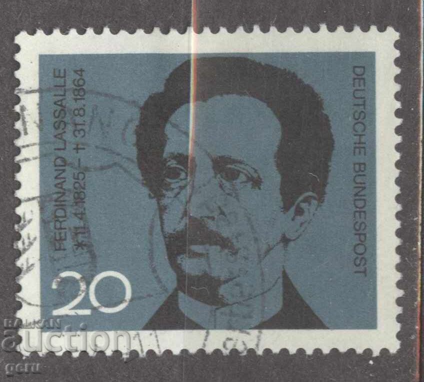 Γερμανία BRD Γερμανία 1964 Mi 443 1k2