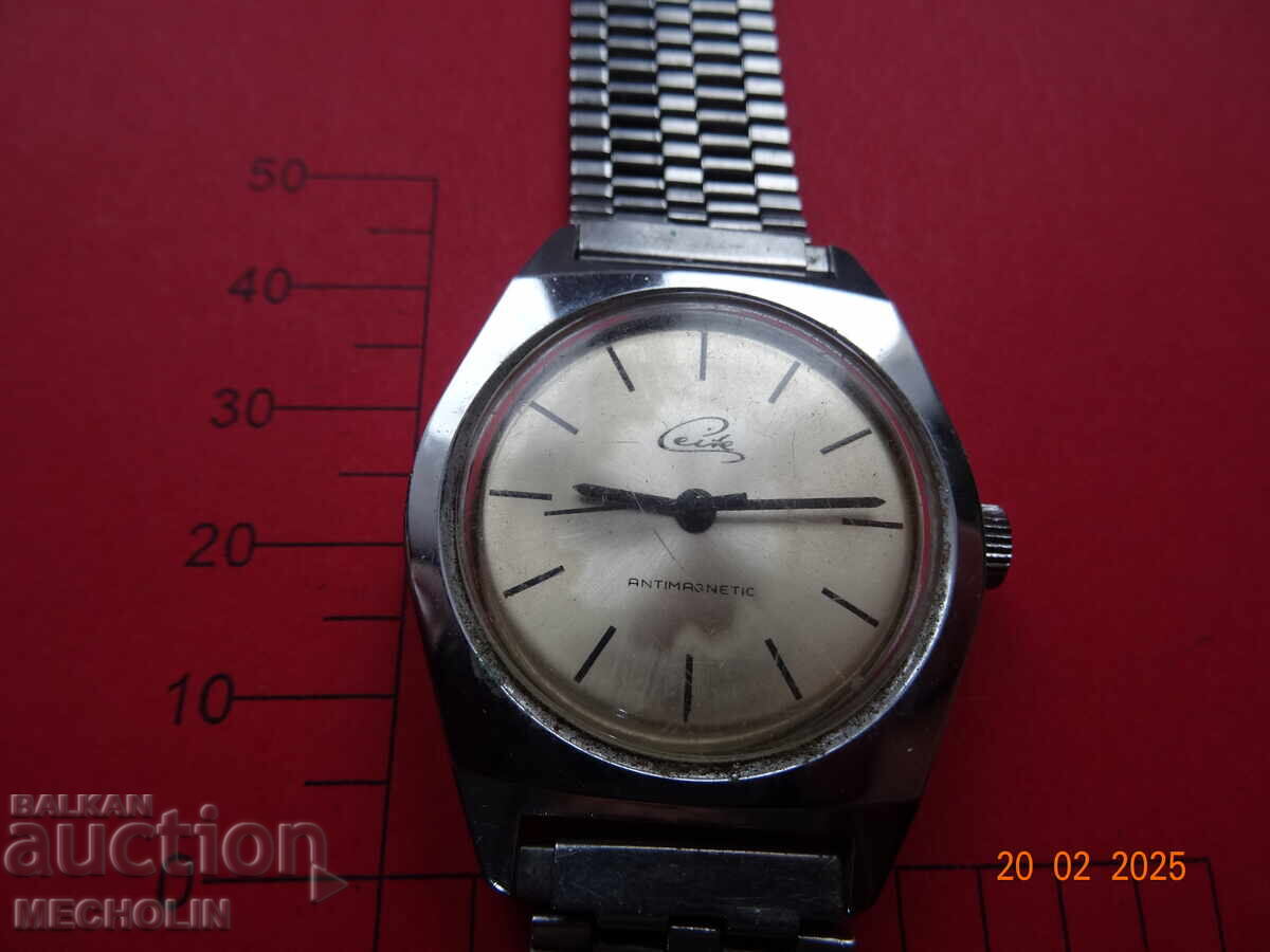 Auction  GERMAN COLLECTOR'S WATCH LEITE RUHLA