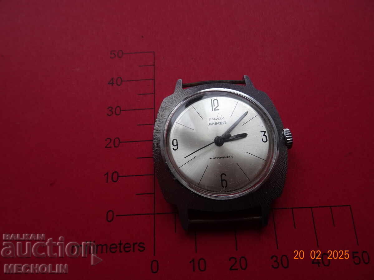 GERMAN COLLECTOR'S WATCH ANKER RUHLA with price 20.00 BGN | € 10.23 GERMAN COLLECTOR'S WATCH ANKER RUHLA with price 20.00 BGN | € 10.23