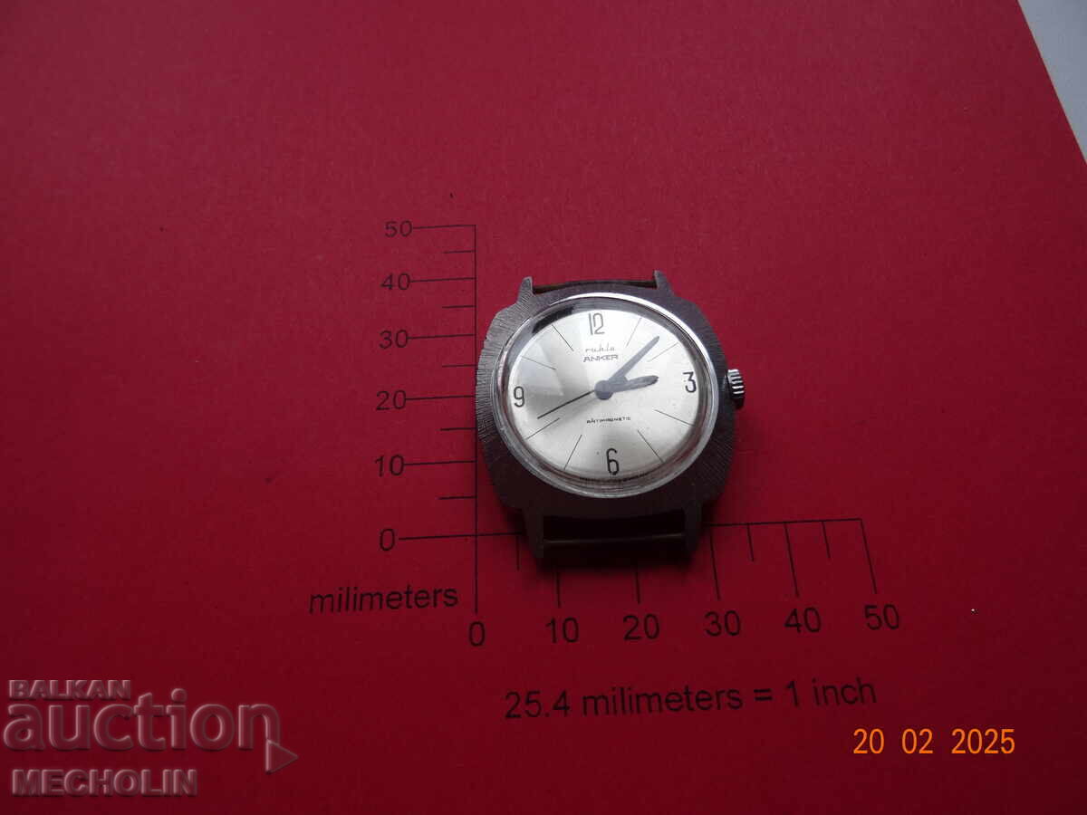GERMAN COLLECTOR'S WATCH ANKER RUHLA GERMAN COLLECTOR'S WATCH ANKER RUHLA