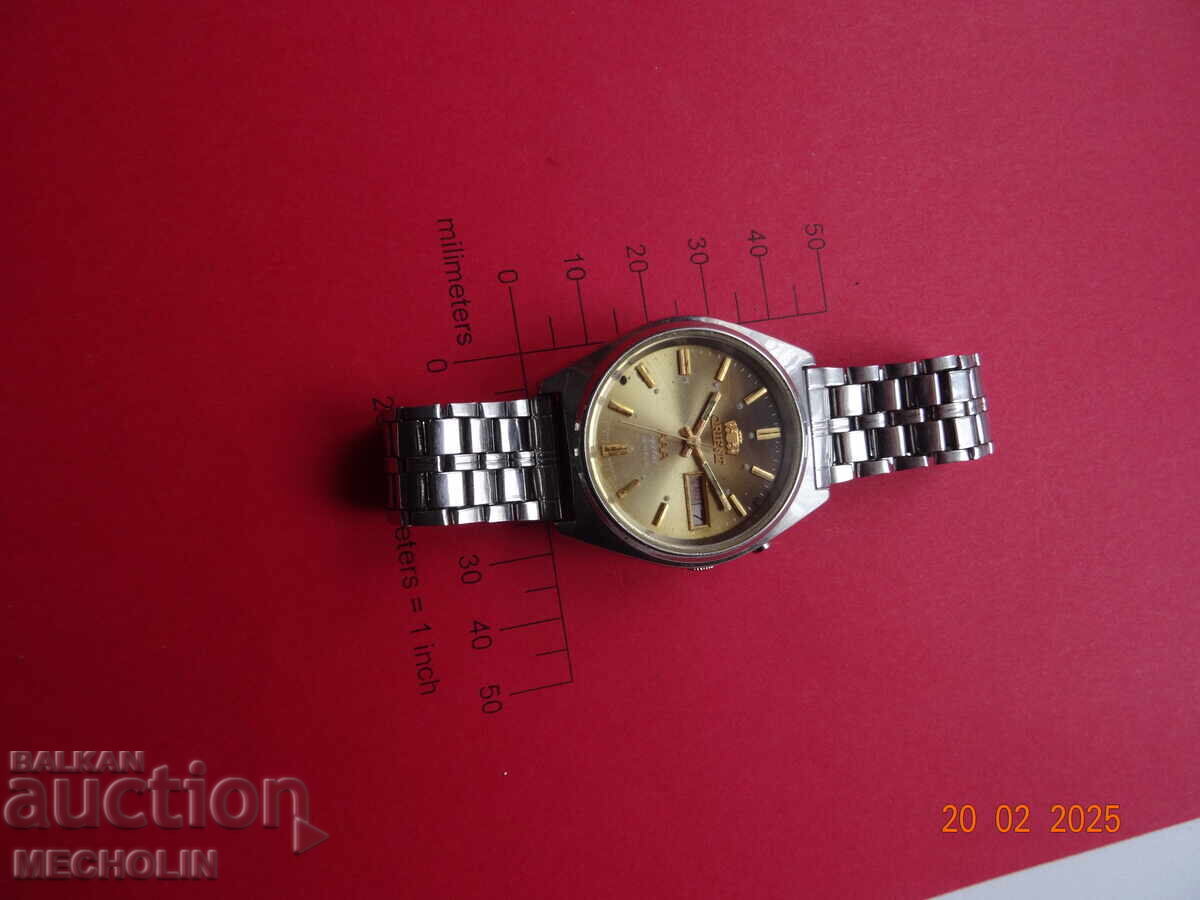 JAPANESE COLLECTOR'S WATCH ORIENT AUTOMATIC with price 77.00 BGN | € 39.37 JAPANESE COLLECTOR'S WATCH ORIENT AUTOMATIC with price 77.00 BGN | € 39.37