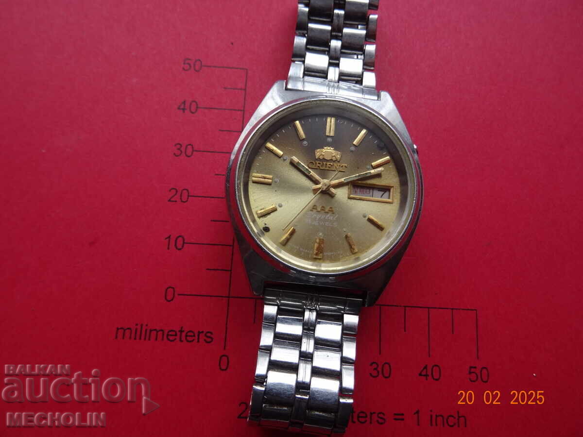 JAPANESE COLLECTOR'S WATCH ORIENT AUTOMATIC - 7 JAPANESE COLLECTOR'S WATCH ORIENT AUTOMATIC - 7