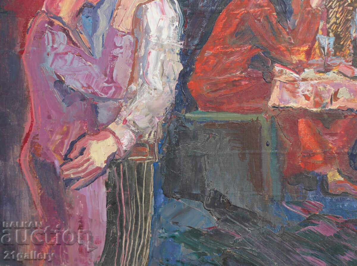 Dimitar Kotsev (1954 -) Abstract composition 1995 - 6 Dimitar Kotsev (1954 -) Abstract composition 1995 - 6