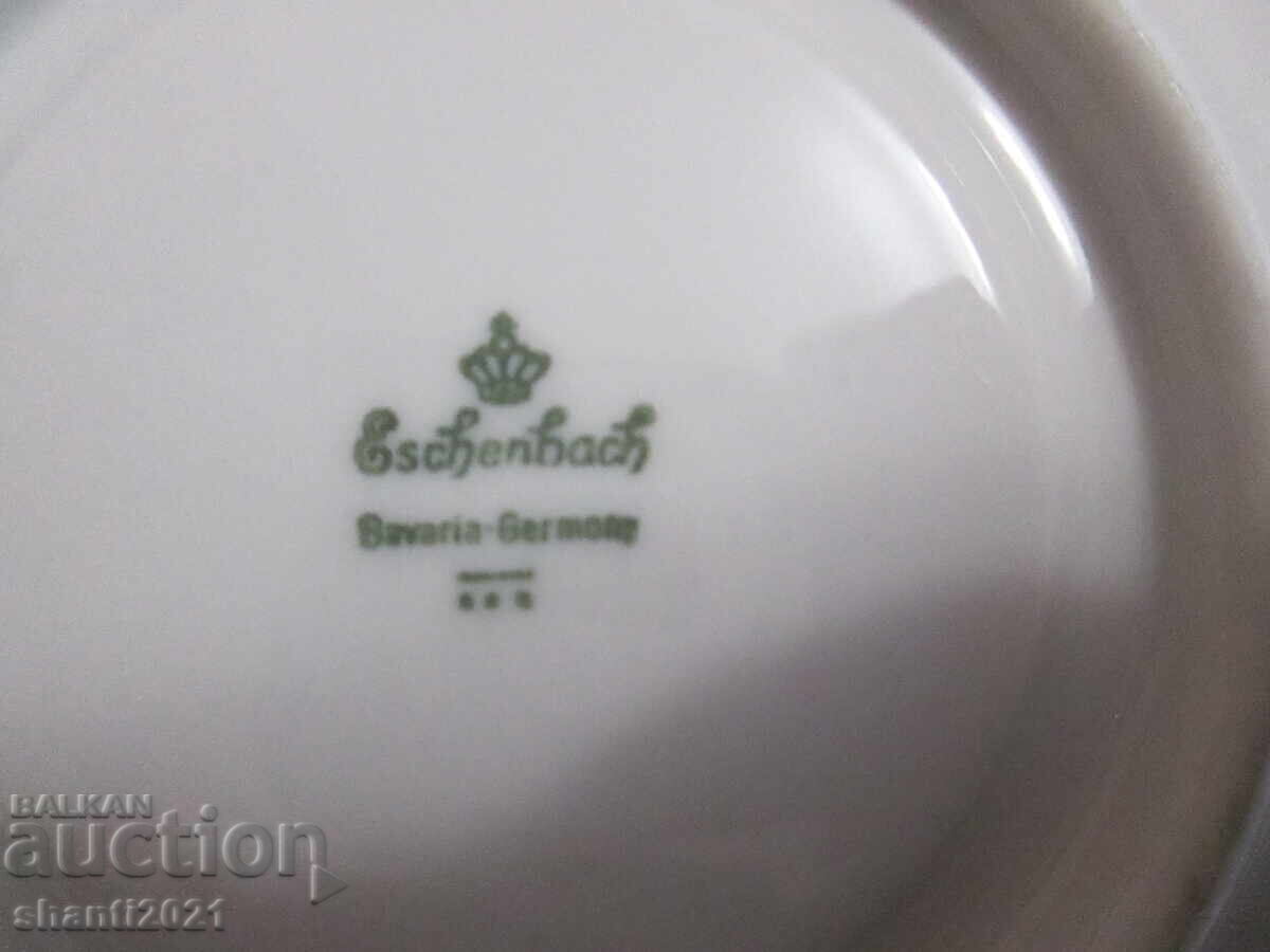 Collectible porcelain cup, saucer, marked, Germany - 5