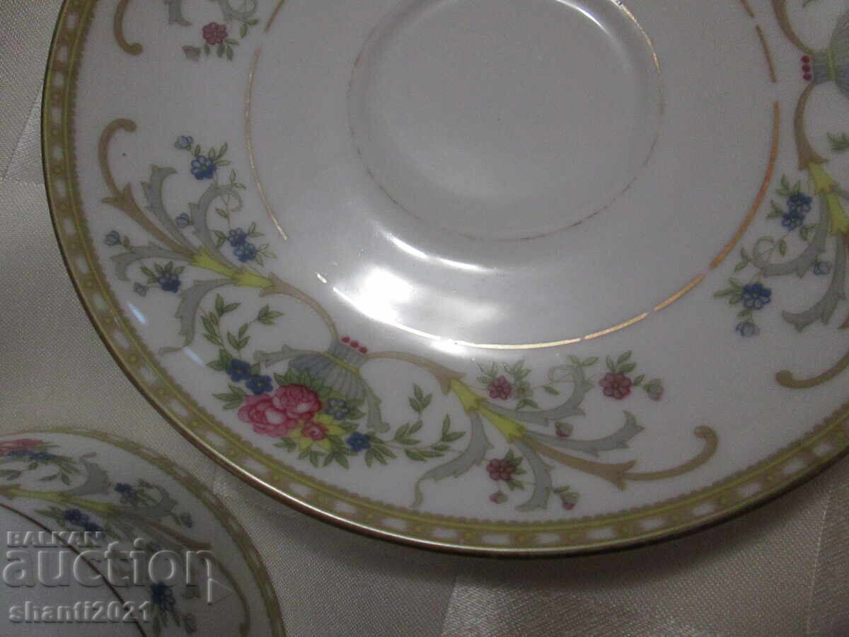 Collectible porcelain cup, saucer, marked, Germany - 6