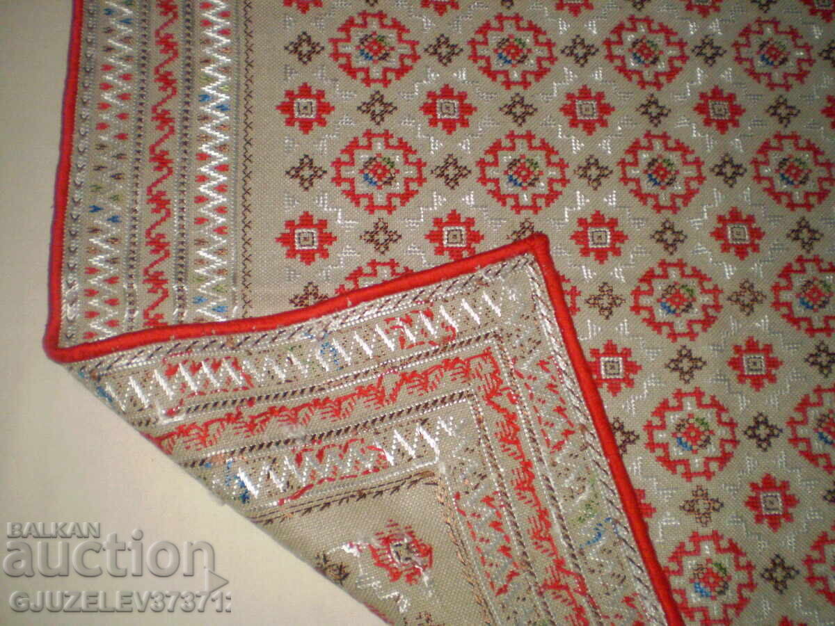 Traditional Bulgarian hand-embroidered tablecloth - 5