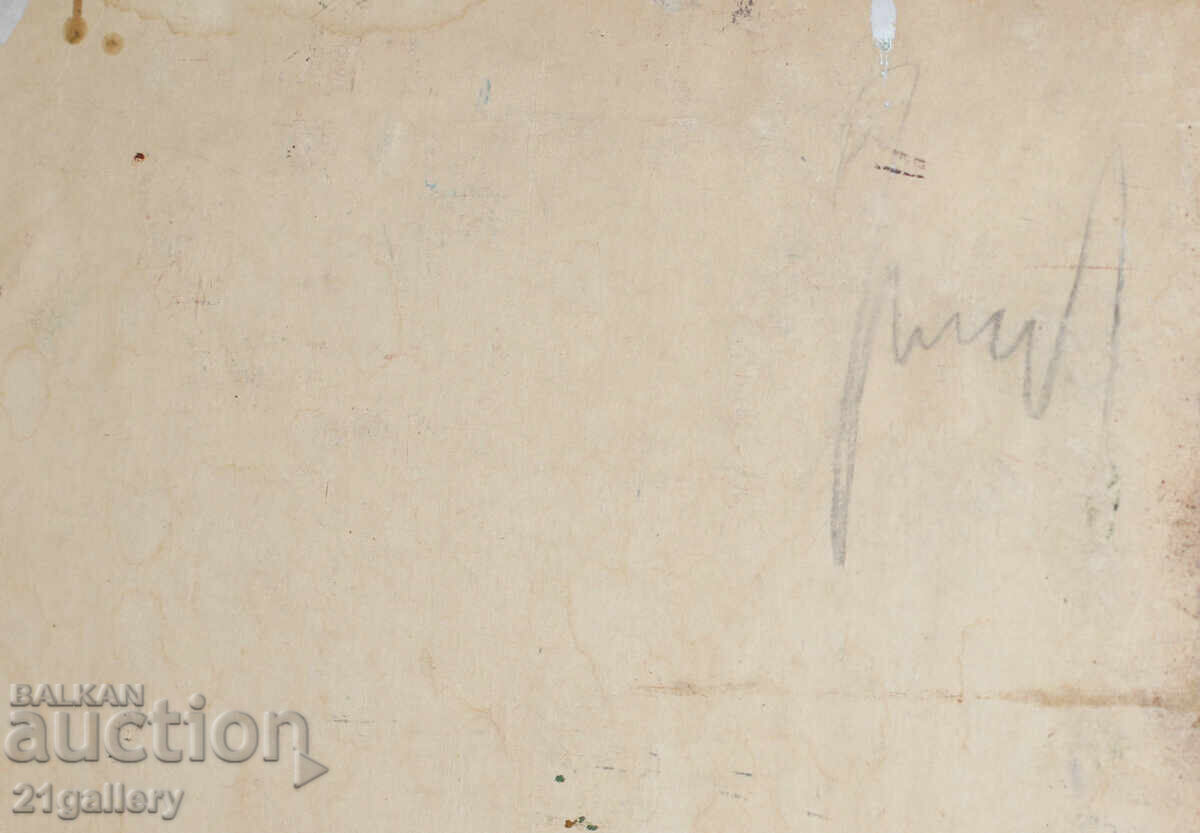 Αφηρημένη σύνθεση ελαιοχρωματισμών Panayot Apostolov 1982 - 7 Αφηρημένη σύνθεση ελαιοχρωματισμών Panayot Apostolov 1982 - 7