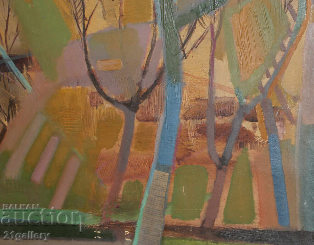 Αφηρημένη σύνθεση ελαιοχρωματισμών Panayot Apostolov - 5 Αφηρημένη σύνθεση ελαιοχρωματισμών Panayot Apostolov - 5