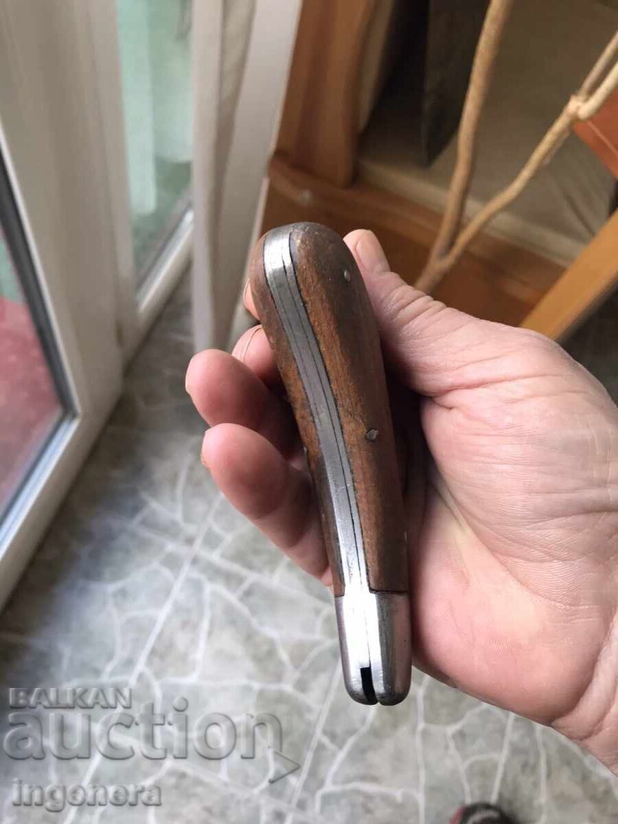 FOLDING KNIFE, MEDICAL SOLDIERS' LEG FROM WWII with price 95.00 BGN | € 48.57