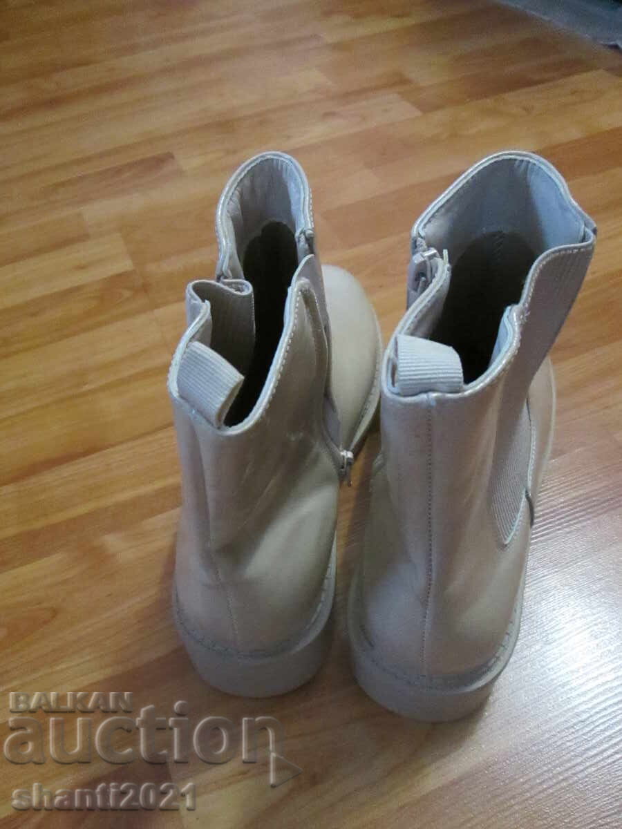 New women's boots KIABI, size 42, beige, eco leather - 6 New women's boots KIABI, size 42, beige, eco leather - 6