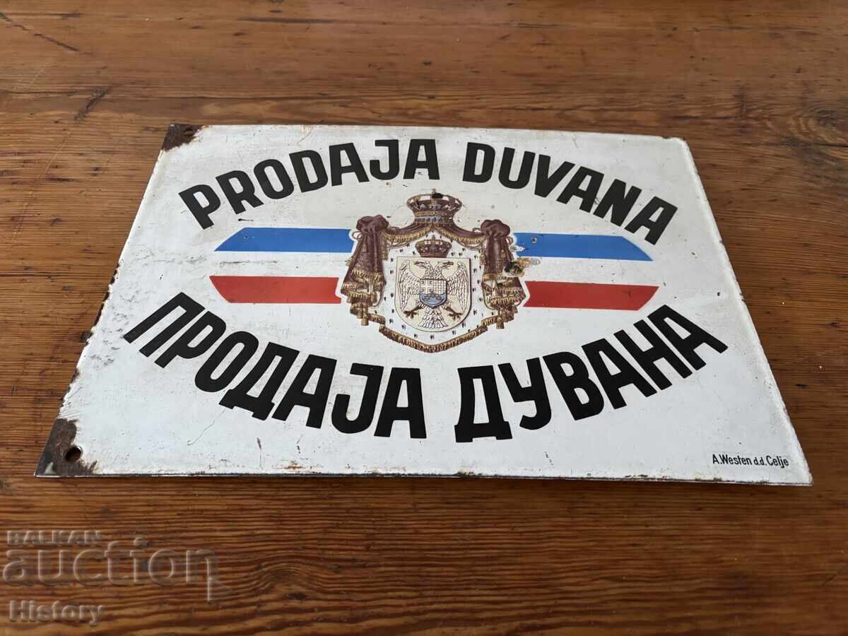 Licitație Placa emailata Licitație Placa emailata