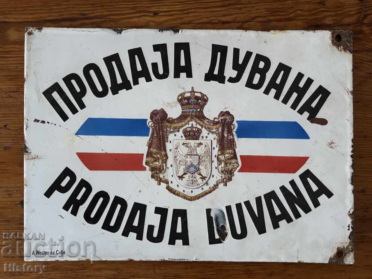 Delivery of Enamel plate