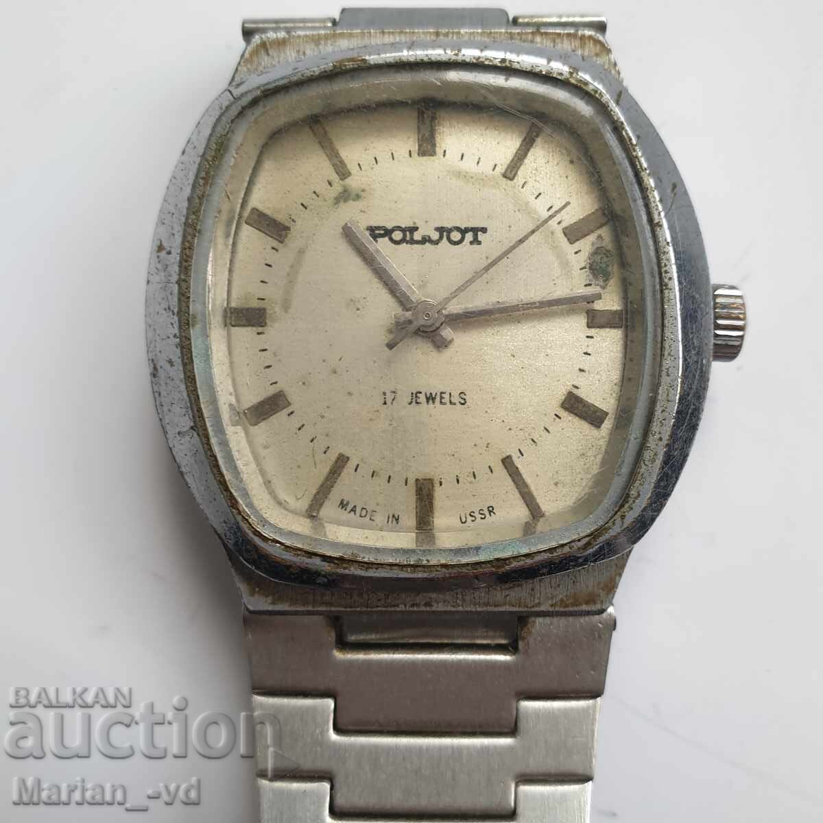 Ceas barbatesc -Poljot cu preț 20.00 BGN | € 10.23 Ceas barbatesc -Poljot cu preț 20.00 BGN | € 10.23