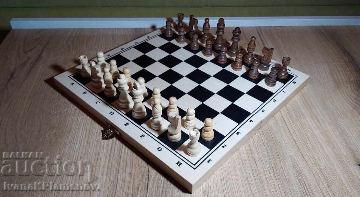 New chess pieces wooden Germany 29cm 29cm with price 36.00 BGN | € 18.41 New chess pieces wooden Germany 29cm 29cm with price 36.00 BGN | € 18.41