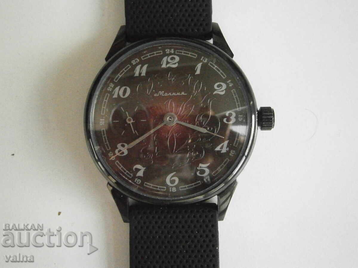 NEW LIGHTNING, 15 ruby stones, cal. 3602, 43.0 mm, TOP! NEW LIGHTNING, 15 ruby stones, cal. 3602, 43.0 mm, TOP!