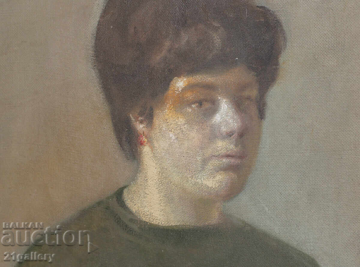 Borislav Domuschiev (1956 - 2021) portrait 1983 - 5 Borislav Domuschiev (1956 - 2021) portrait 1983 - 5