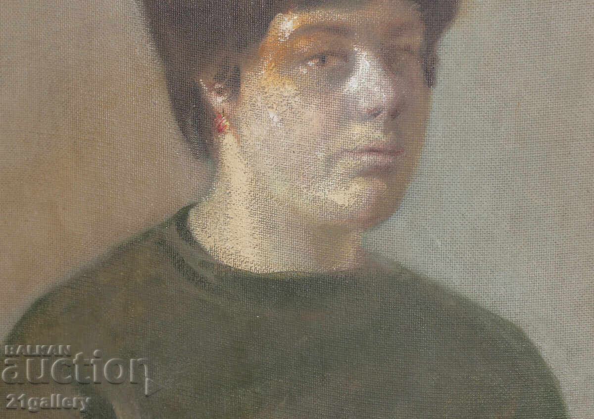 Borislav Domuschiev (1956 - 2021) portrait 1983 - 6 Borislav Domuschiev (1956 - 2021) portrait 1983 - 6