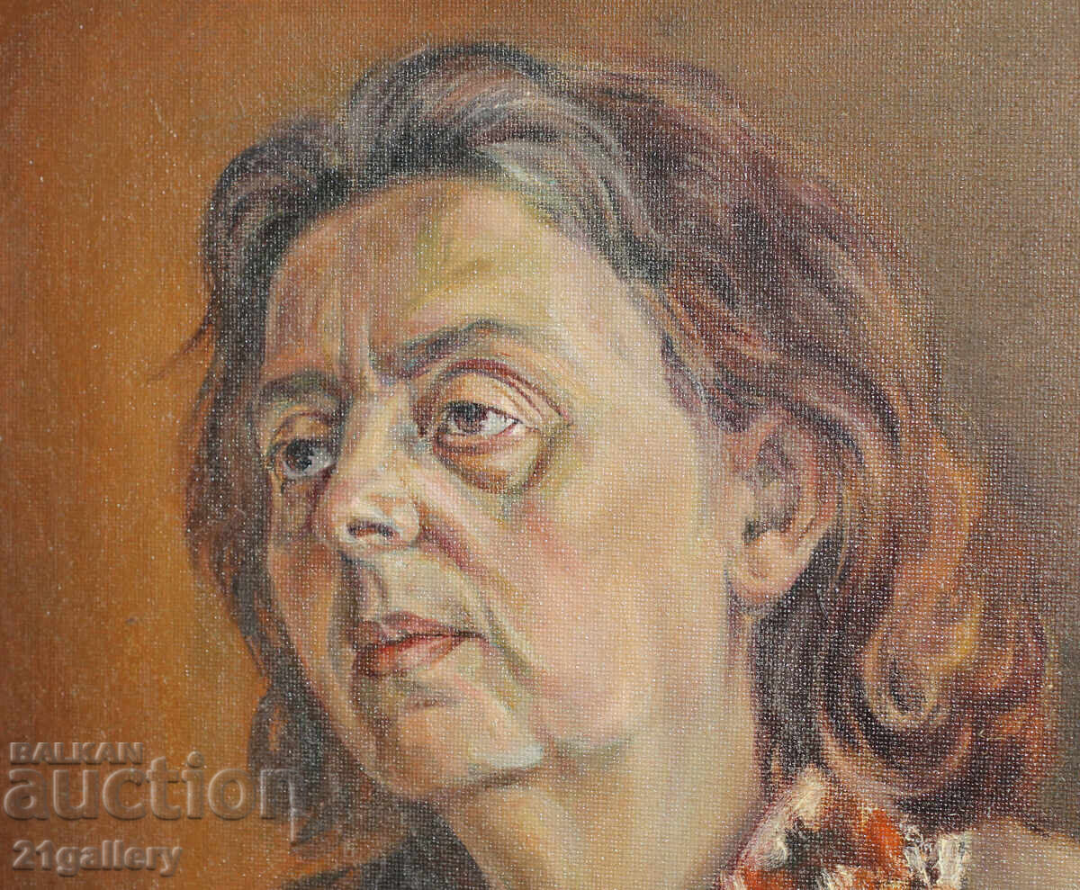 Oil painting female portrait - 5 Oil painting female portrait - 5