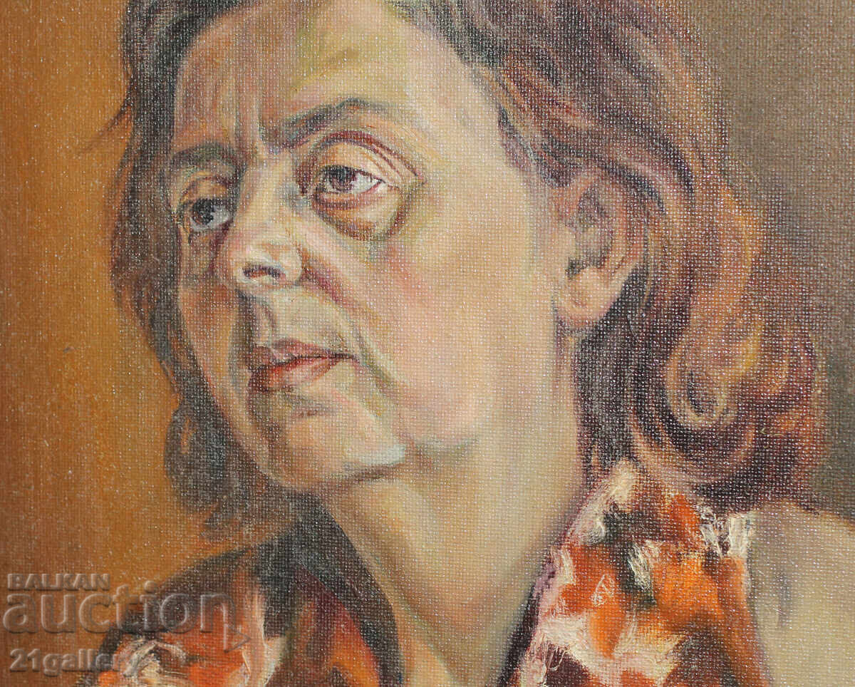 Oil painting female portrait - 6 Oil painting female portrait - 6