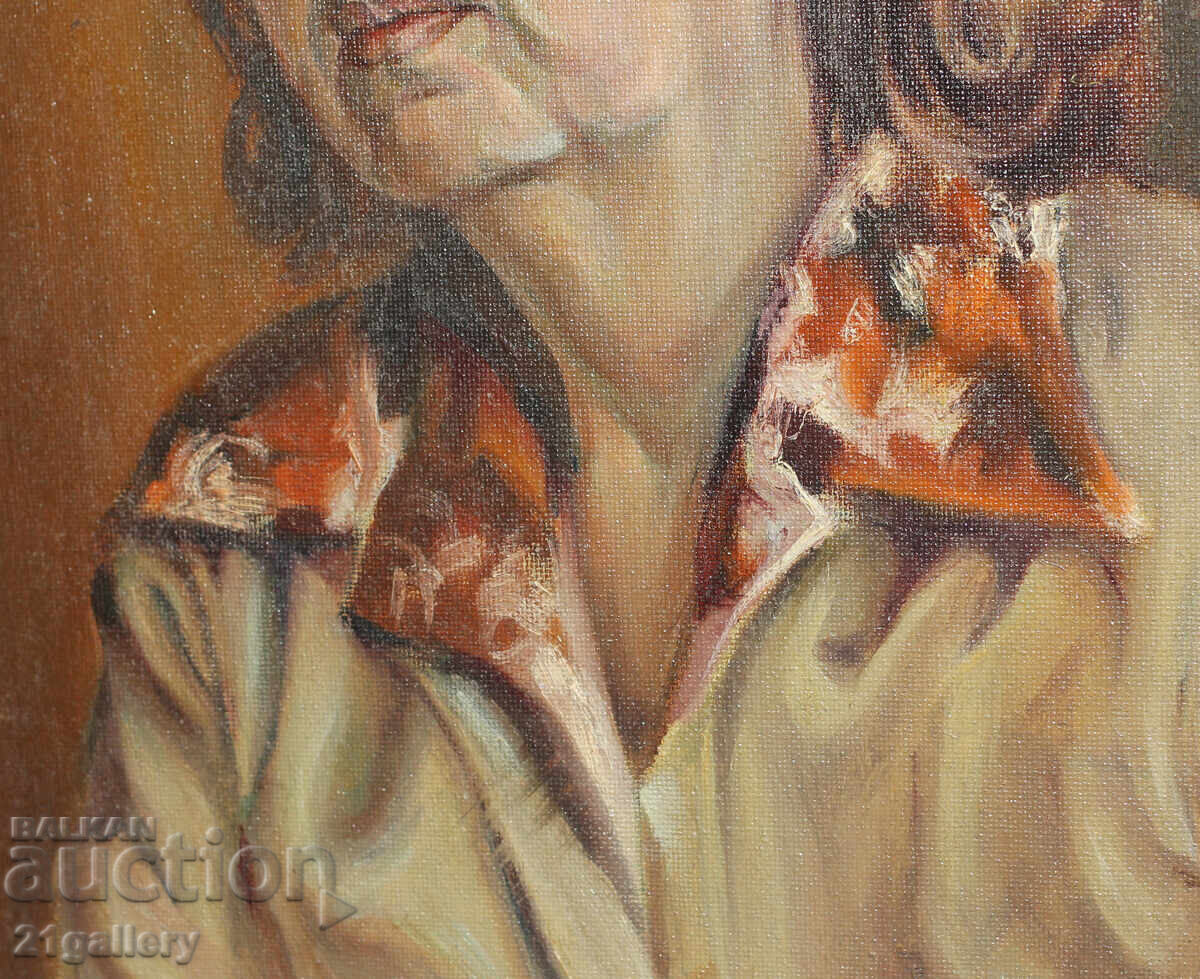Oil painting female portrait - 7 Oil painting female portrait - 7