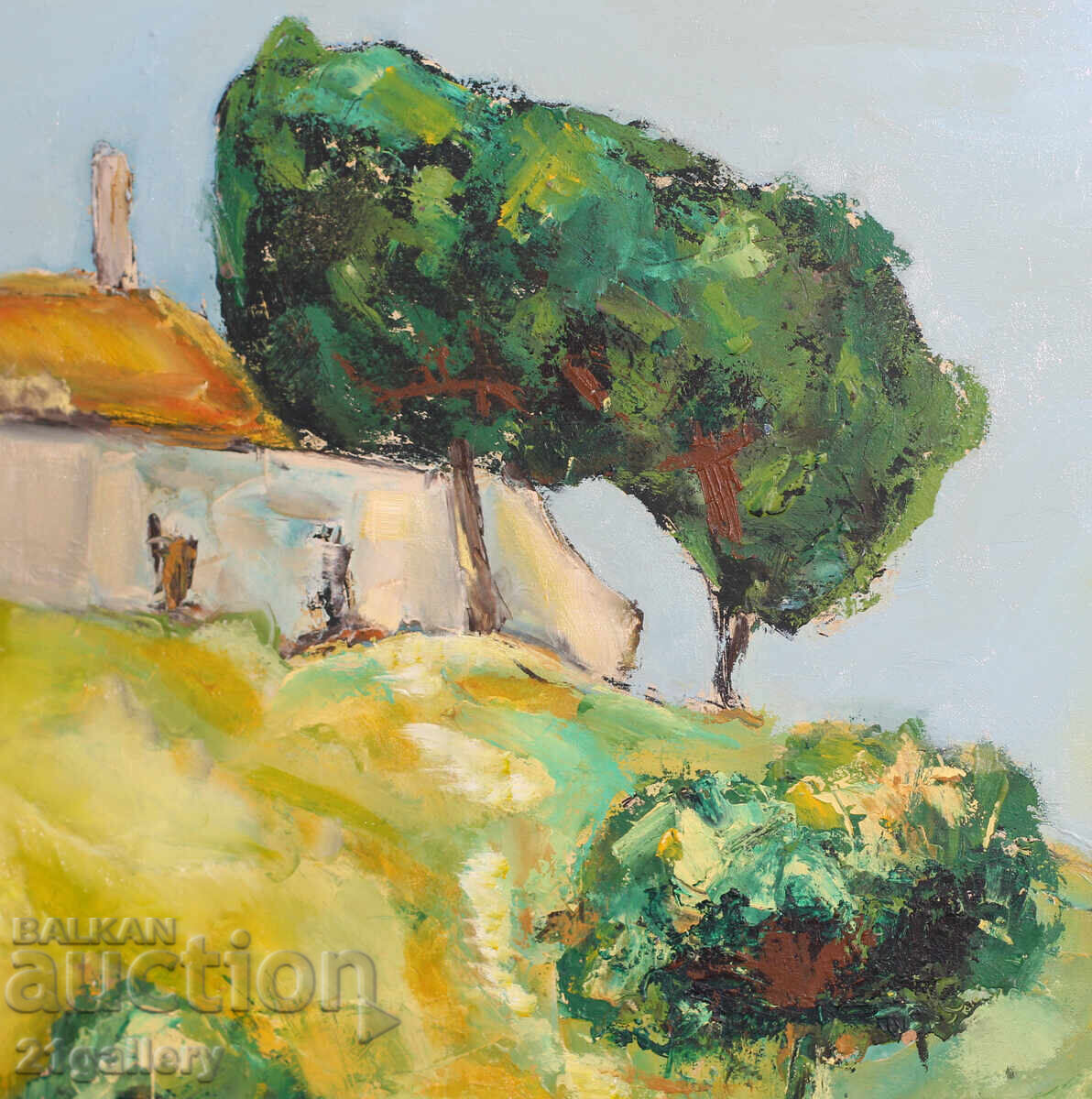 Delivery of Oil painting, rural landscape Delivery of Oil painting, rural landscape