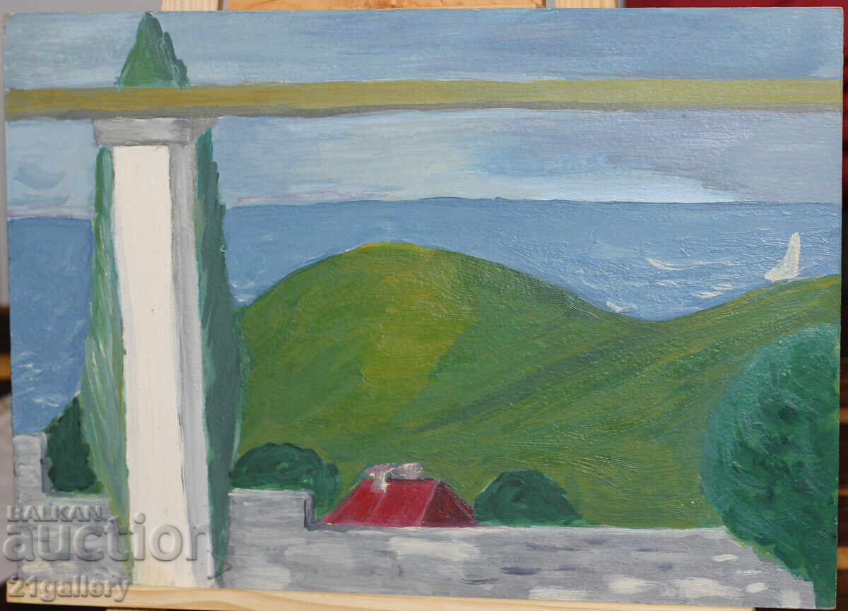 Auction  Oil painting, seascape