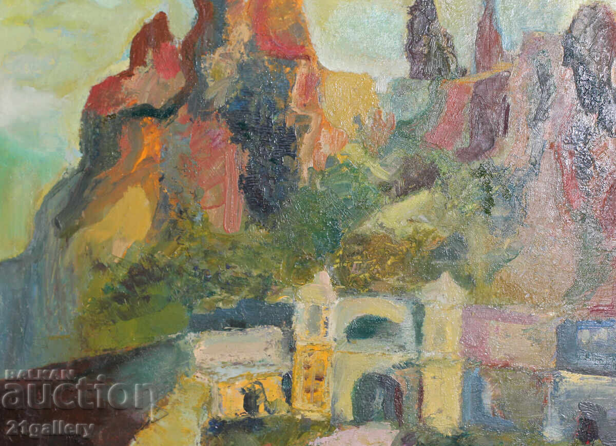 Oil painting, mountain landscape - 5 Oil painting, mountain landscape - 5