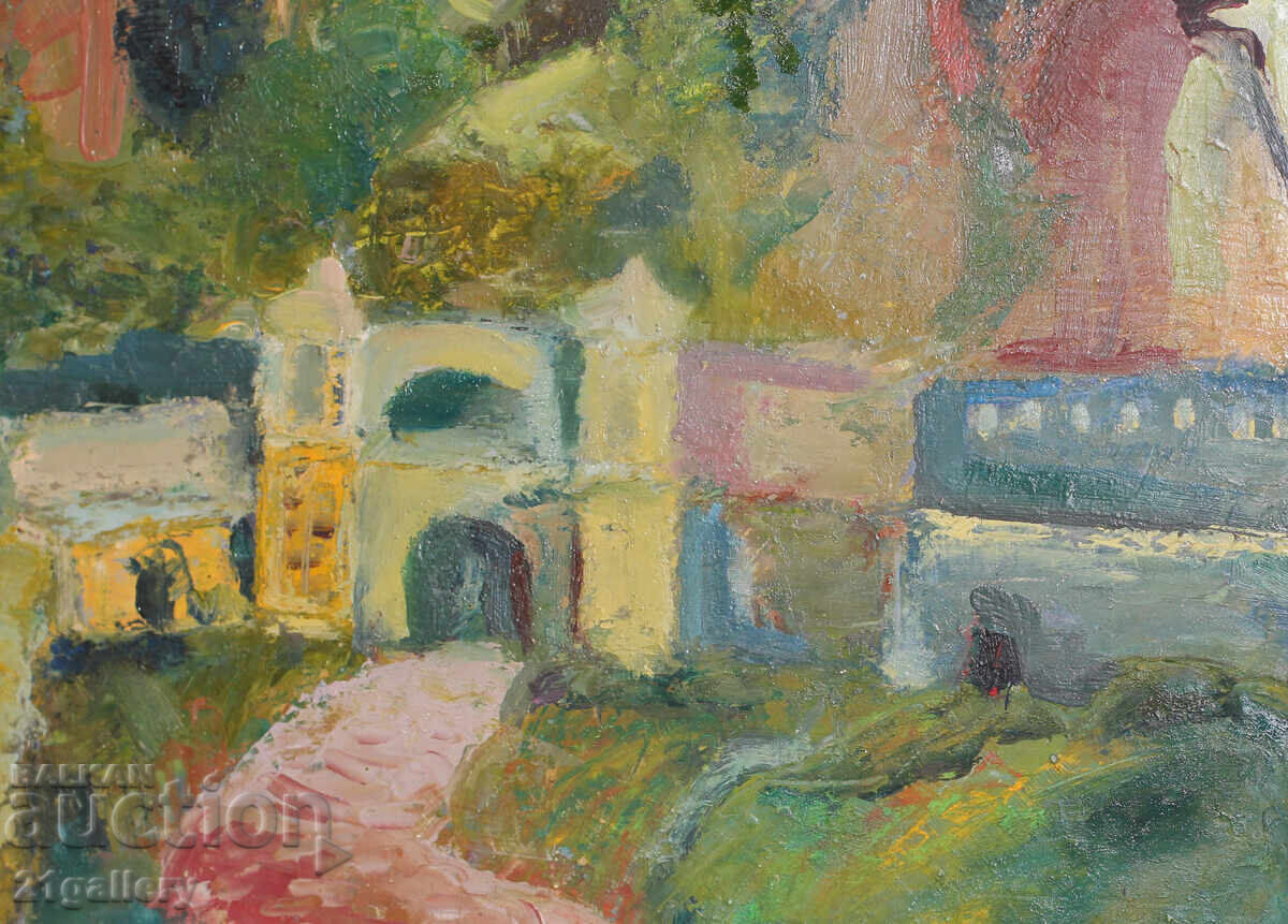 Oil painting, mountain landscape - 6 Oil painting, mountain landscape - 6