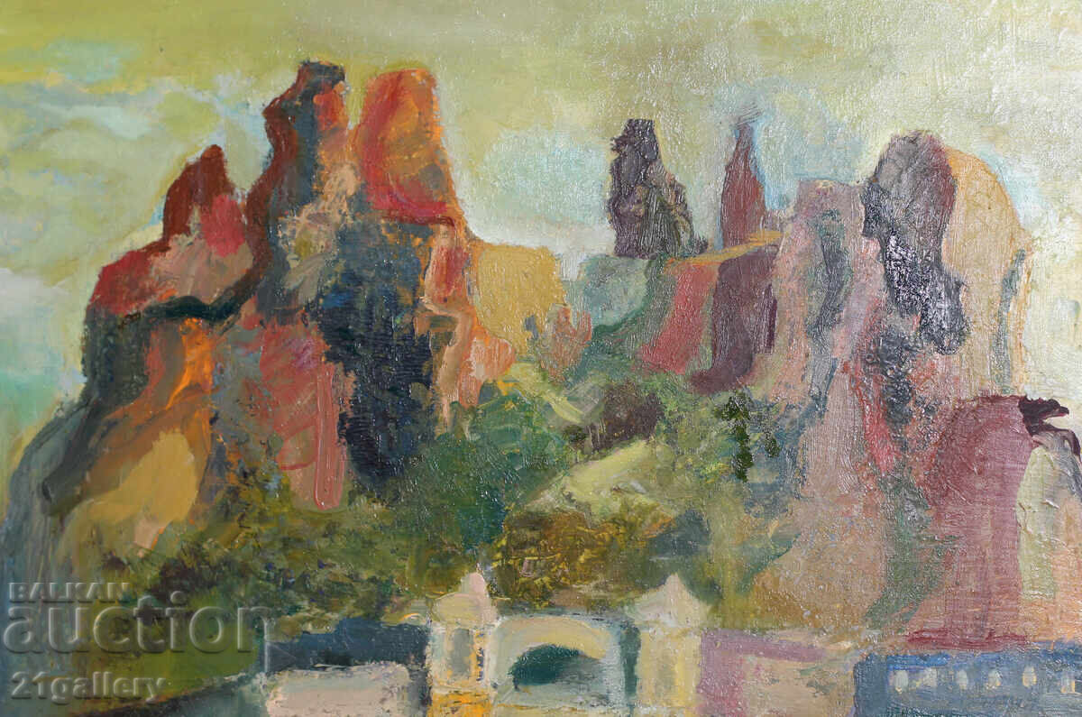 Oil painting, mountain landscape - 7 Oil painting, mountain landscape - 7