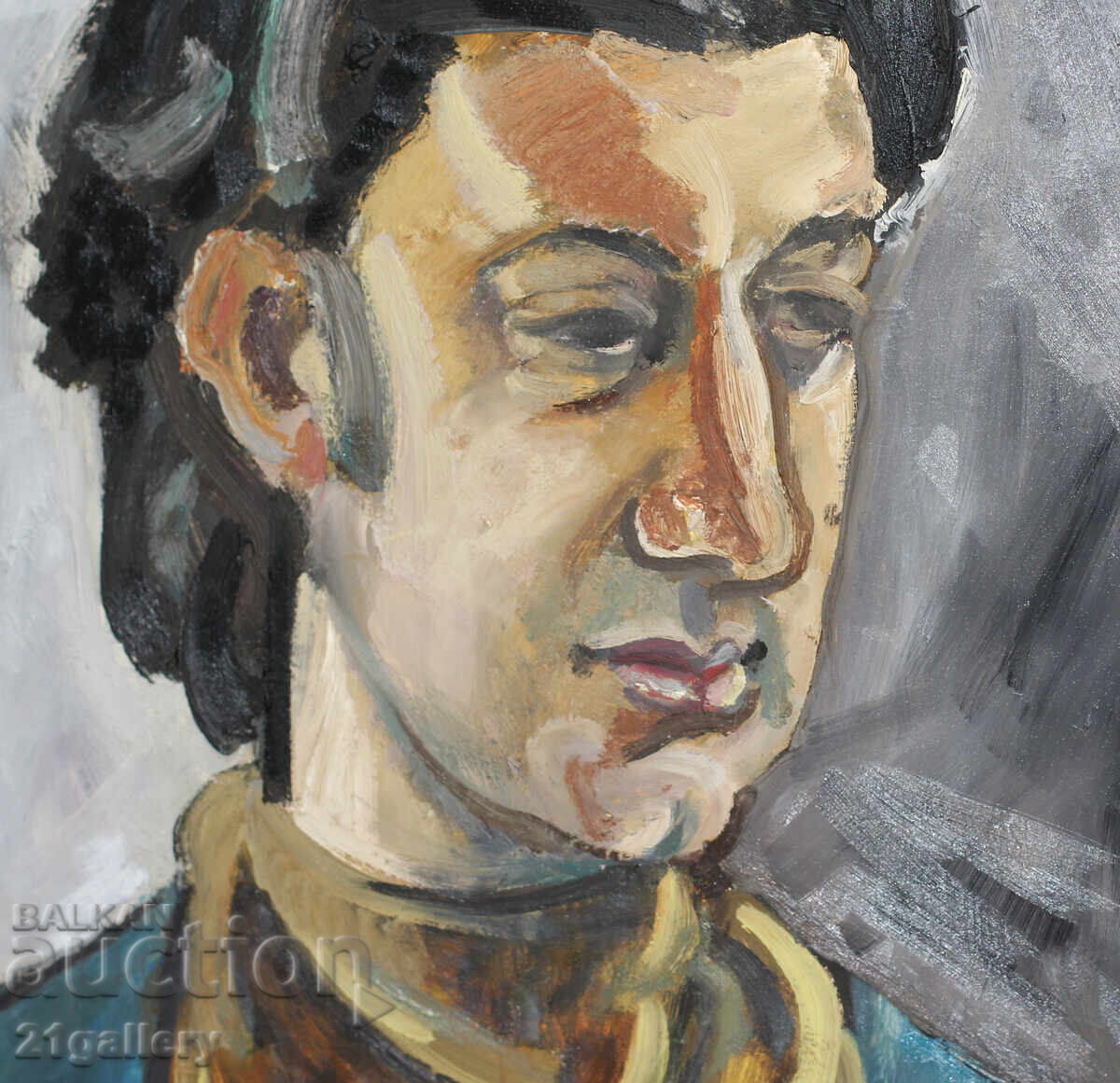 Oil painting male portrait - 5 Oil painting male portrait - 5