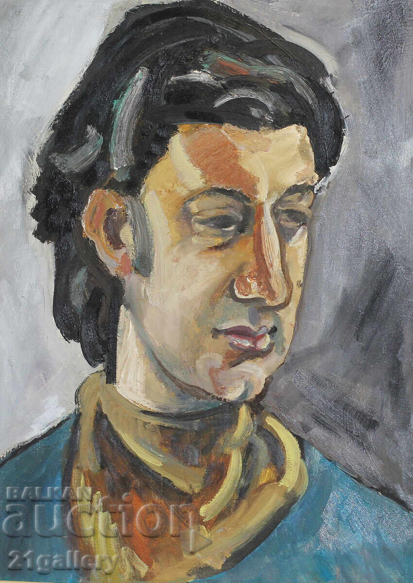 Oil painting male portrait Oil painting male portrait