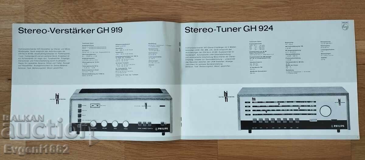 Auction Philips Philips Old Brochure Catalog Radio Tuner Turntable Auction Philips Philips Old Brochure Catalog Radio Tuner Turntable