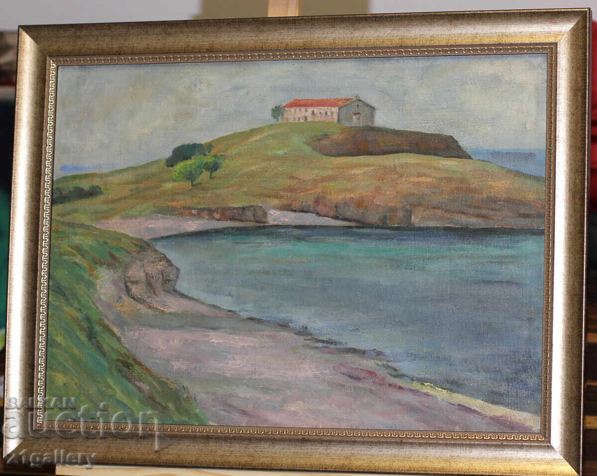 Seascape, oil paints with price 650.00 BGN | € 332.34 Seascape, oil paints with price 650.00 BGN | € 332.34