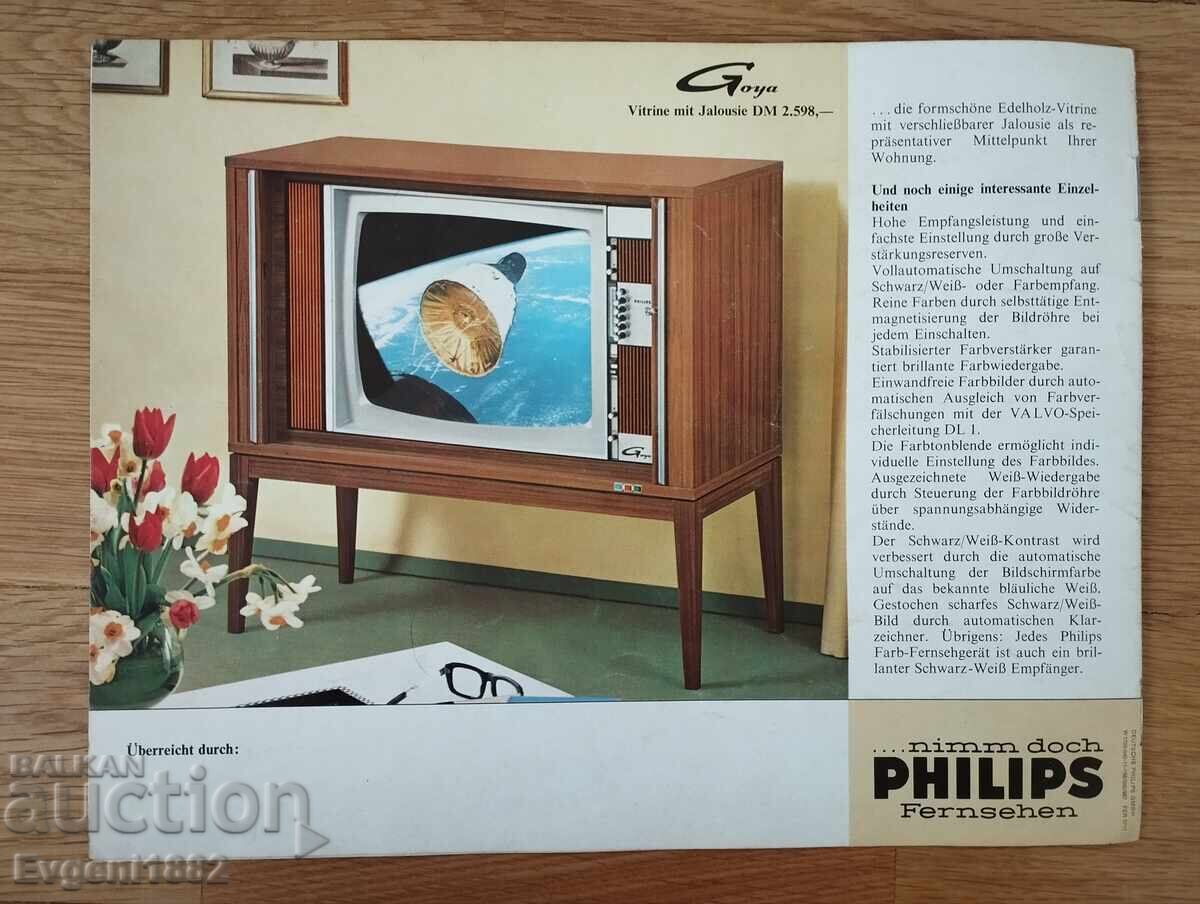 Philips Philips Old Brochure Catalog TV - 7 Philips Philips Old Brochure Catalog TV - 7