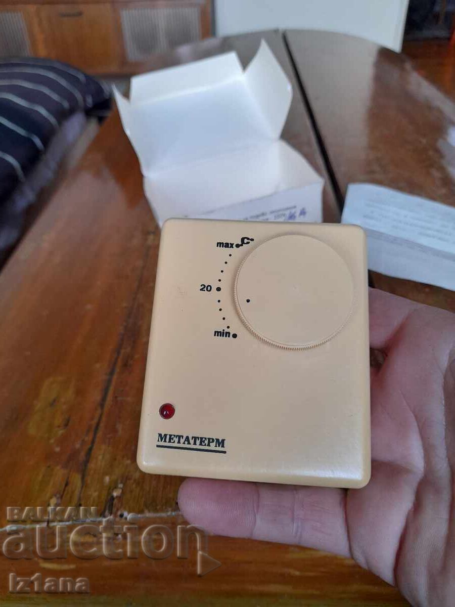 Παλαιός θερμοστάτης για ενδοδαπέδια θέρμανση Metaterm - 5 Παλαιός θερμοστάτης για ενδοδαπέδια θέρμανση Metaterm - 5
