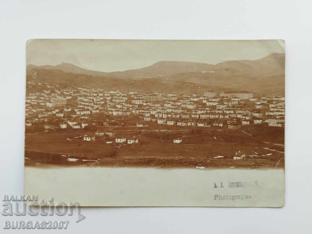 Postcard, view from Kotel, 1920s.