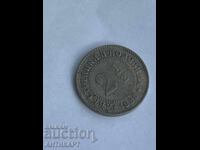 #7 2 1/2 stotinki 1888 excellent uncleaned