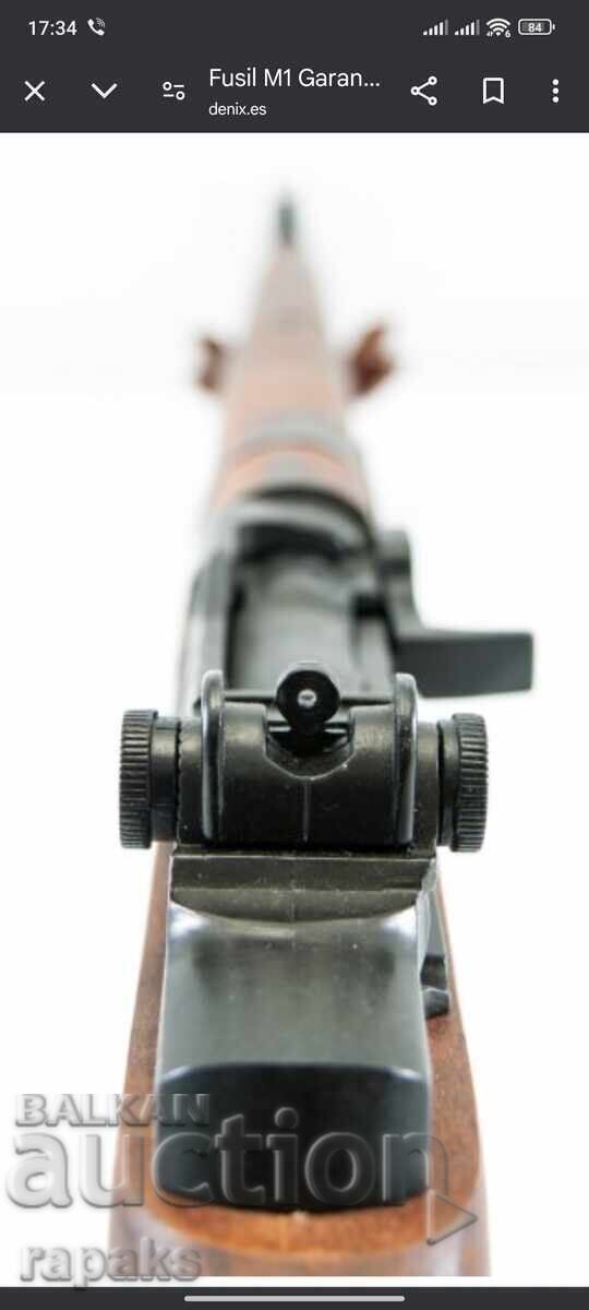 Military M1 Garand rifle, not a carbine, Replica - 7 Military M1 Garand rifle, not a carbine, Replica - 7