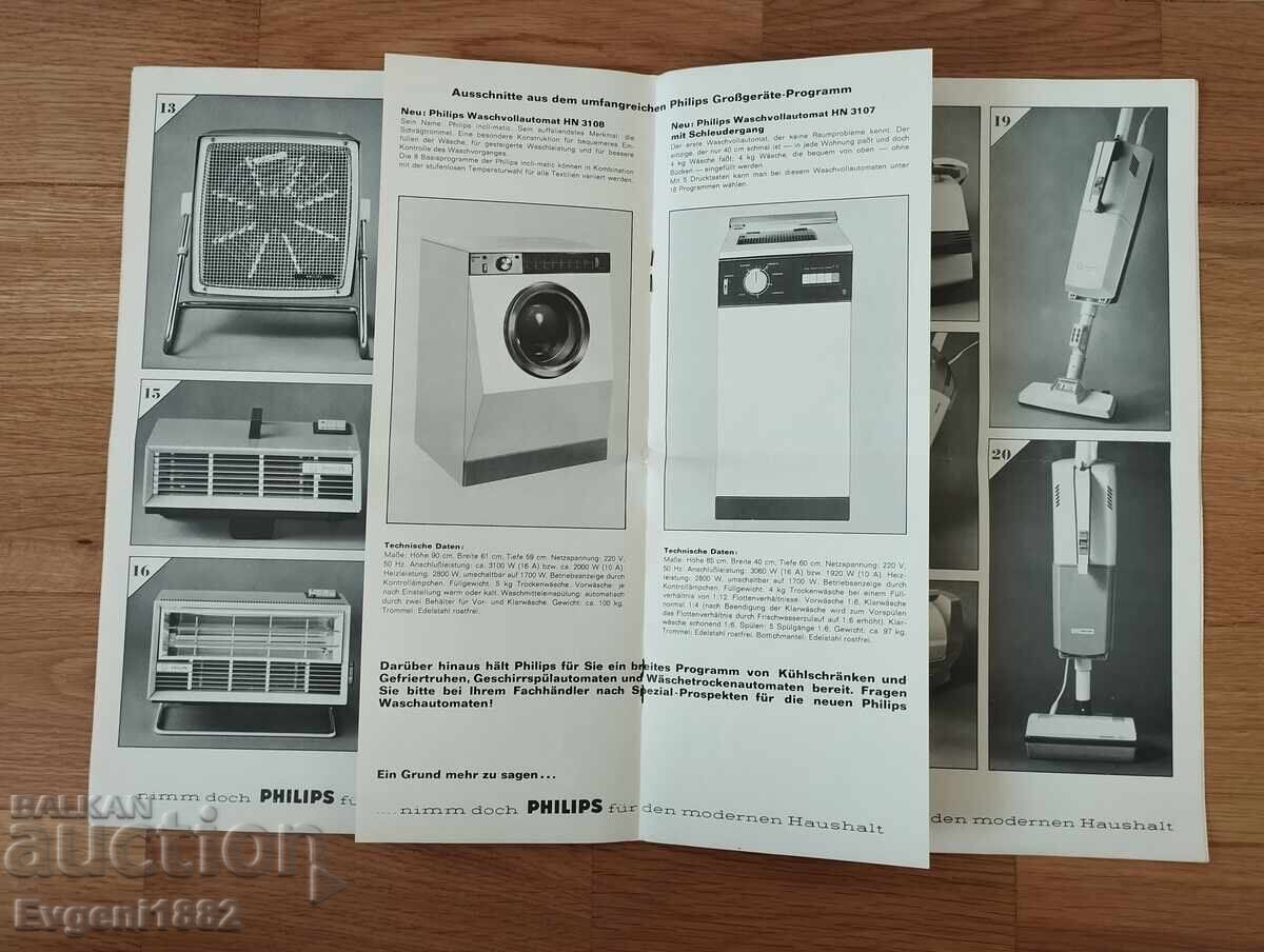 Delivery of Philips Philips Old Brochure Catalog 1967/1968 Technology