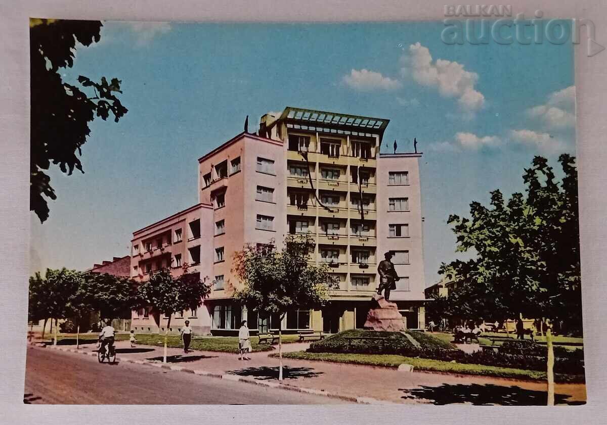 HASKOVO MONUMENT CAPTAIN PETKO VOIVODA PK 1964 HASKOVO MONUMENT CAPTAIN PETKO VOIVODA PK 1964