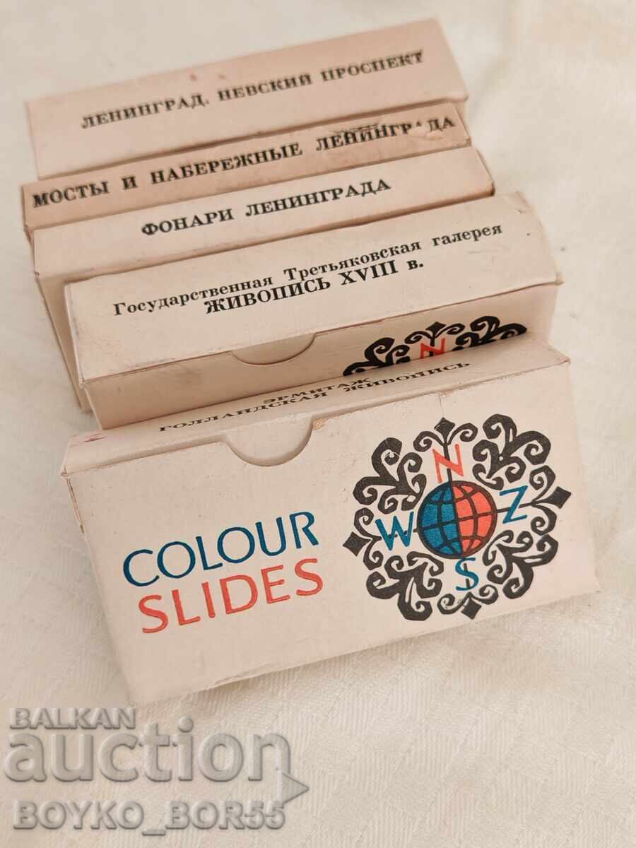 Original Russian Social USSR Color Slides 1970s - 5 Original Russian Social USSR Color Slides 1970s - 5