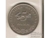 +Croatia 5 kuna 2001