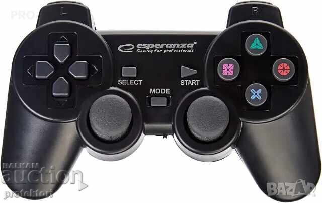 Esperanza EGG108K Gaming Controller Gamepad PC,Playstation 3 with price 35.00 BGN | € 17.90 Esperanza EGG108K Gaming Controller Gamepad PC,Playstation 3 with price 35.00 BGN | € 17.90
