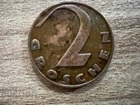 Австрия - 2 гроша (1936)