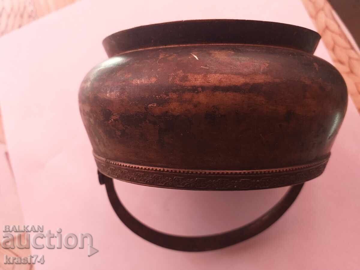 Russian silver cauldron 875 Russian silver cauldron 875