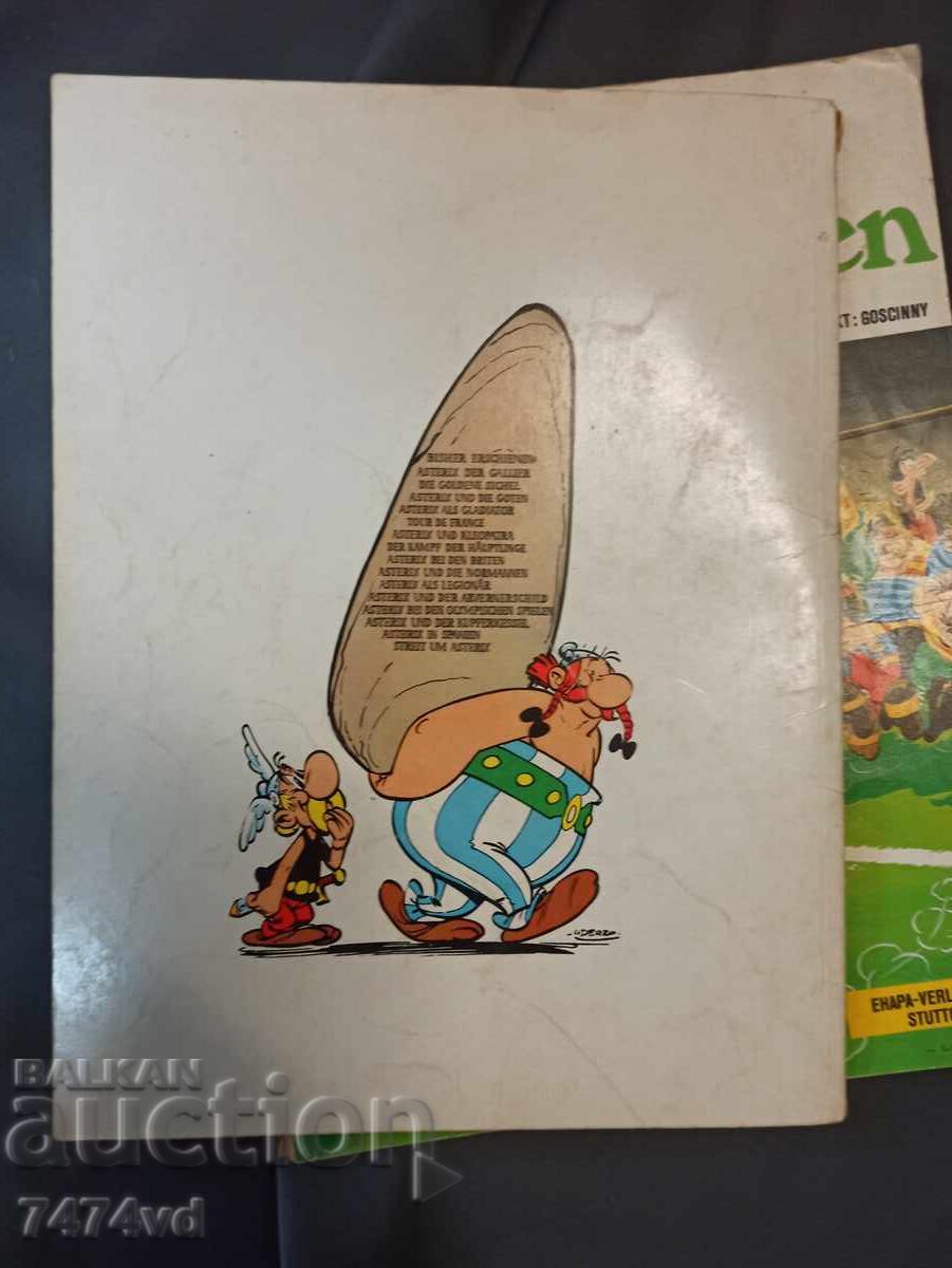 Delivery of 3 RETRO ASTERIX COMICS GERMAN Delivery of 3 RETRO ASTERIX COMICS GERMAN
