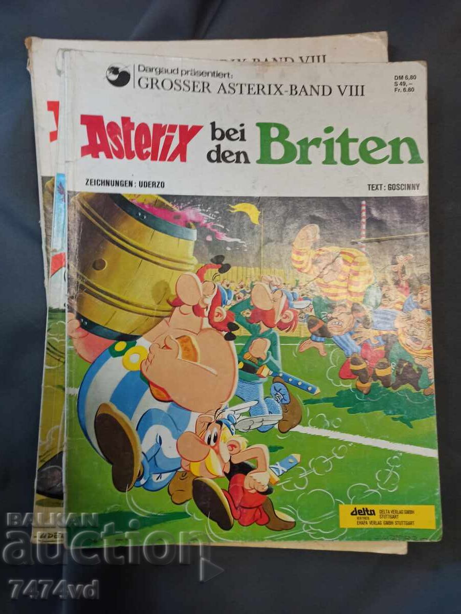 3 RETRO ASTERIX COMICS GERMAN 3 RETRO ASTERIX COMICS GERMAN