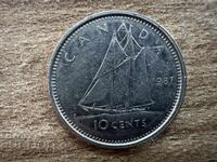 Canada - 10 cenți (1987)