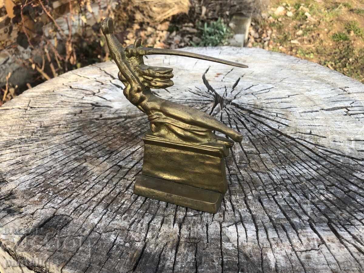 STATUETA PLASTIC BRONZ - 5 STATUETA PLASTIC BRONZ - 5